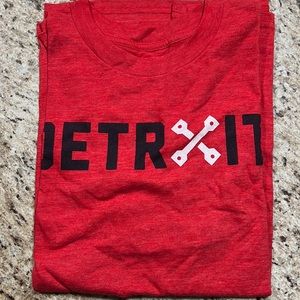 Red Detroit Wrench T-shirt